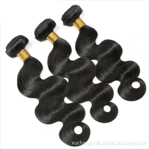 Uniky cheap price straight human hair bundles directly from malaysian hair body wave wholesale good grade raw hair unprocessed